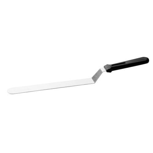 21 cm Eğik Spatula 28mm (Plastik Saplı)